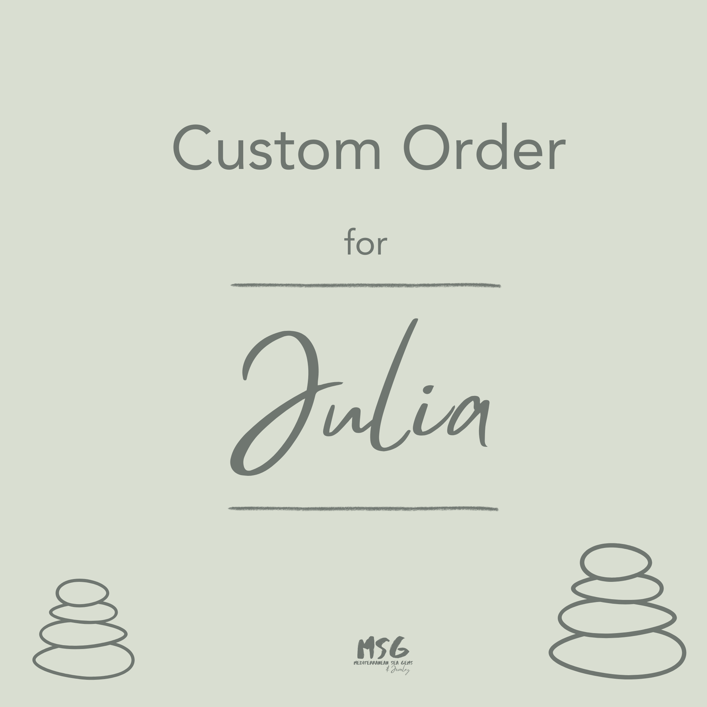 Custom order for Julia