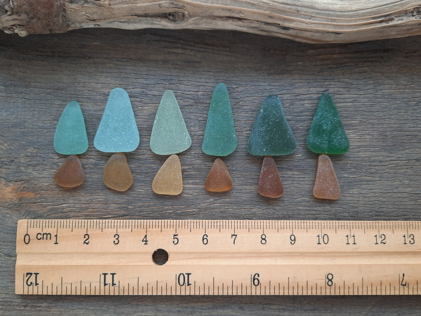 Sea Glass Trees - 12 pieces