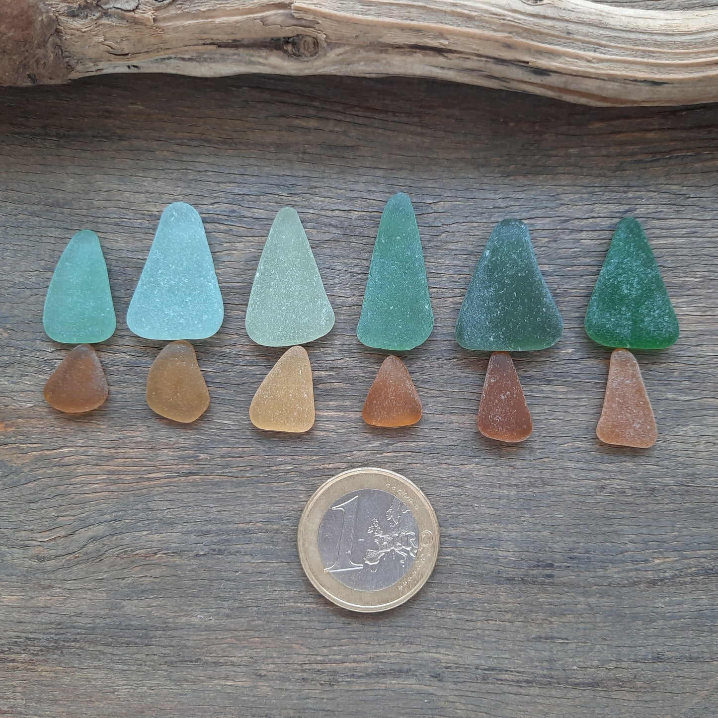Sea Glass Trees - 12 pieces