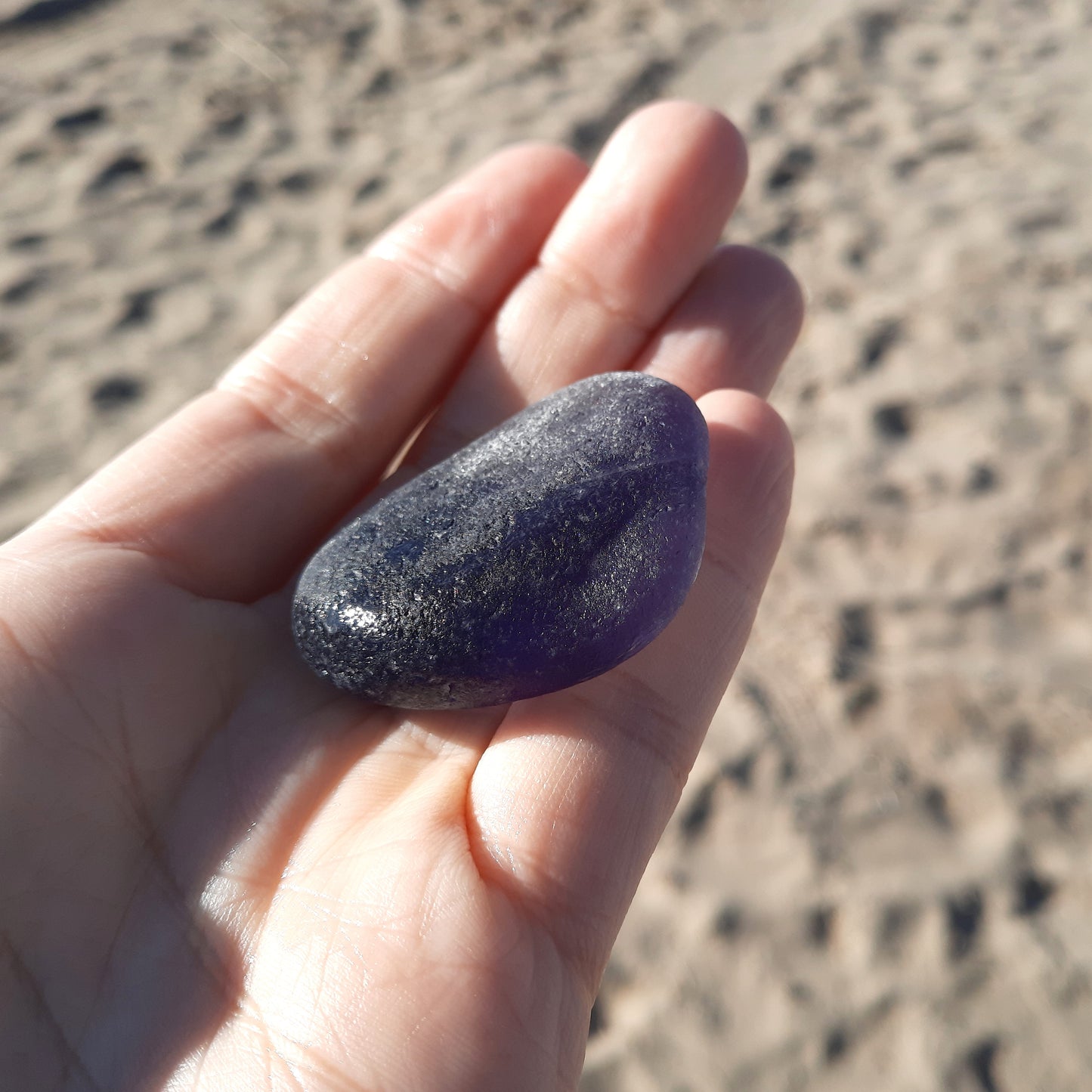 Verre de mer indigo fumé TXXL
