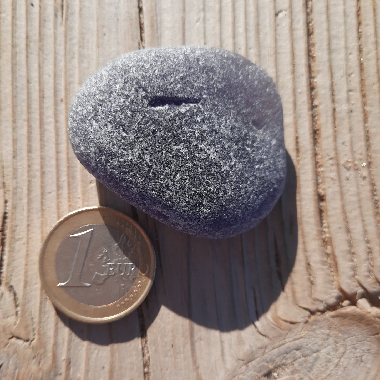Verre de mer indigo fumé TXXL