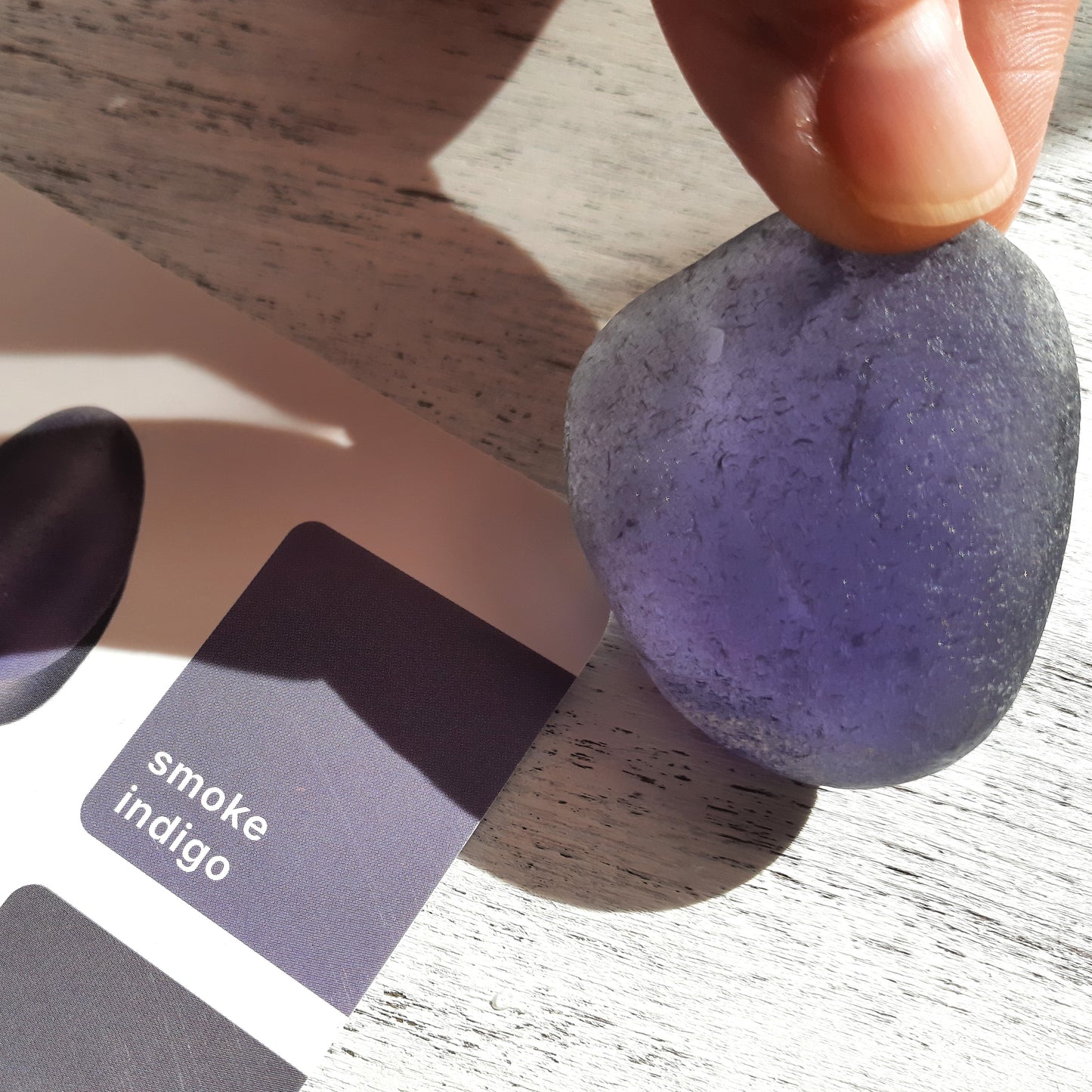 Verre de mer indigo fumé TXXL