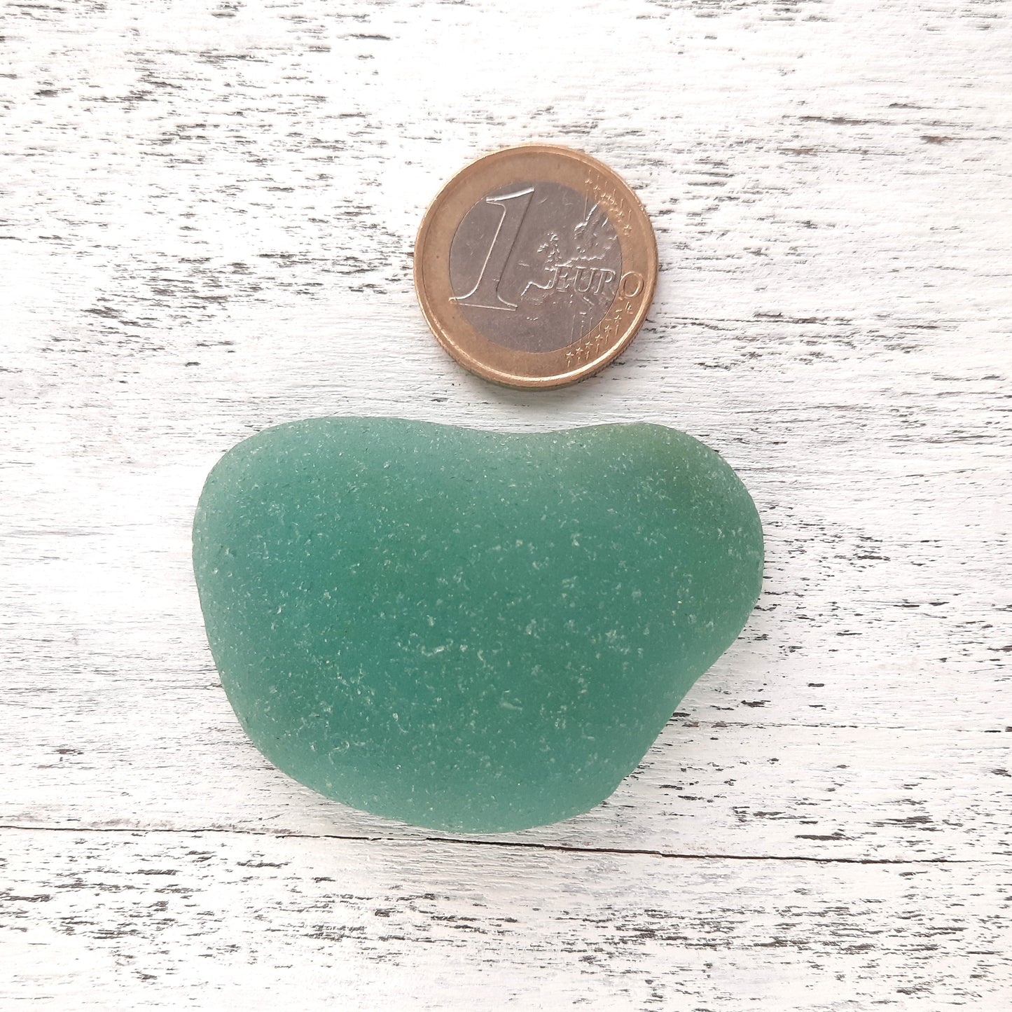 Verre de mer vert sarcelle clair XXXL
