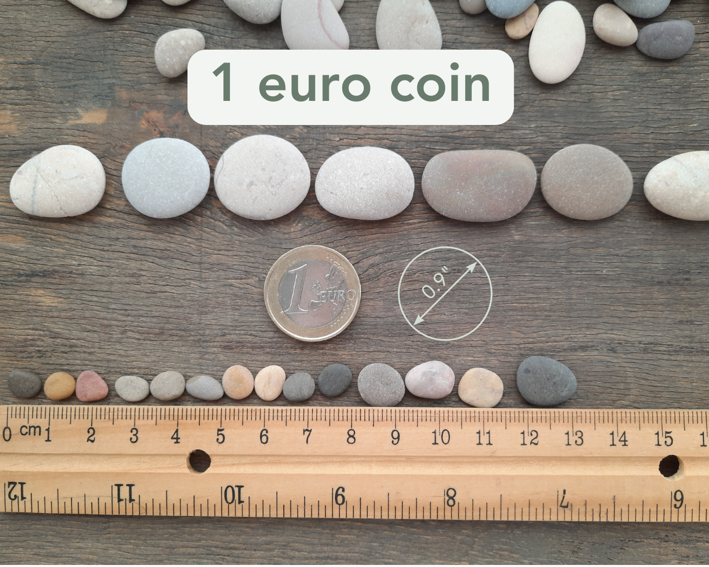 Small & Tiny Beach Pebbles: Flat Colorful Craft Stones - 200/300 pieces (Copy)