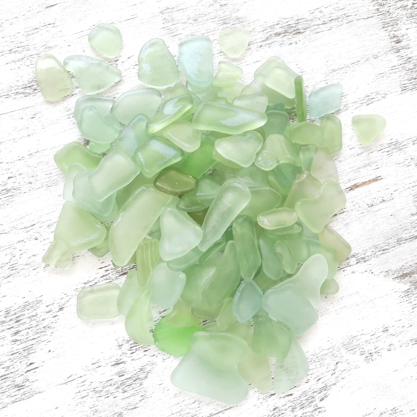 Bulk Seafoam Green Tiny/Small Genuine Sea Glass - Craft Quality