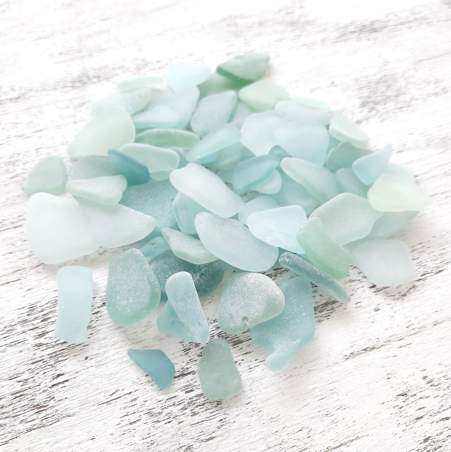Bulk Seafoam Blue Tiny/Small Genuine Sea Glass - Craft Quality