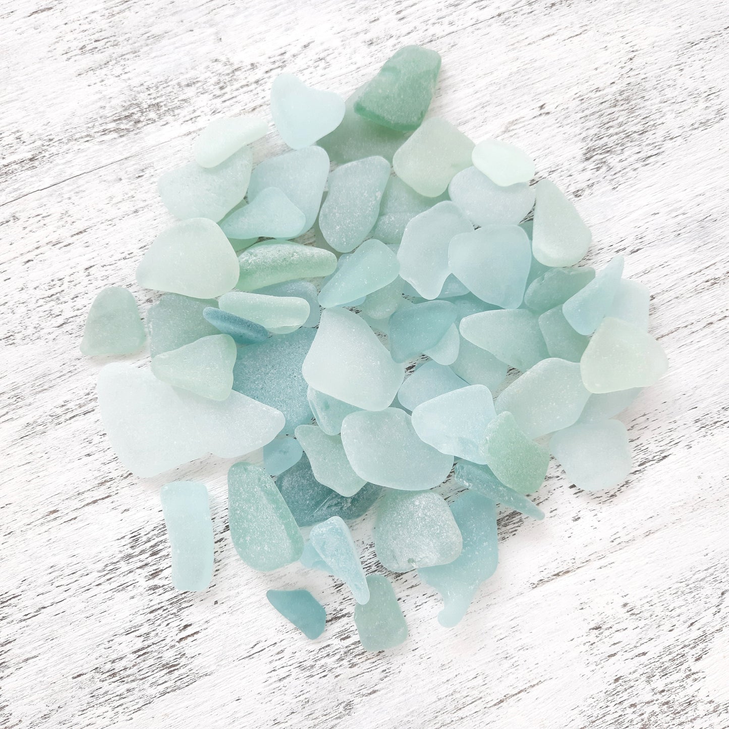 Bulk Seafoam Blue Tiny/Small Genuine Sea Glass - Craft Quality