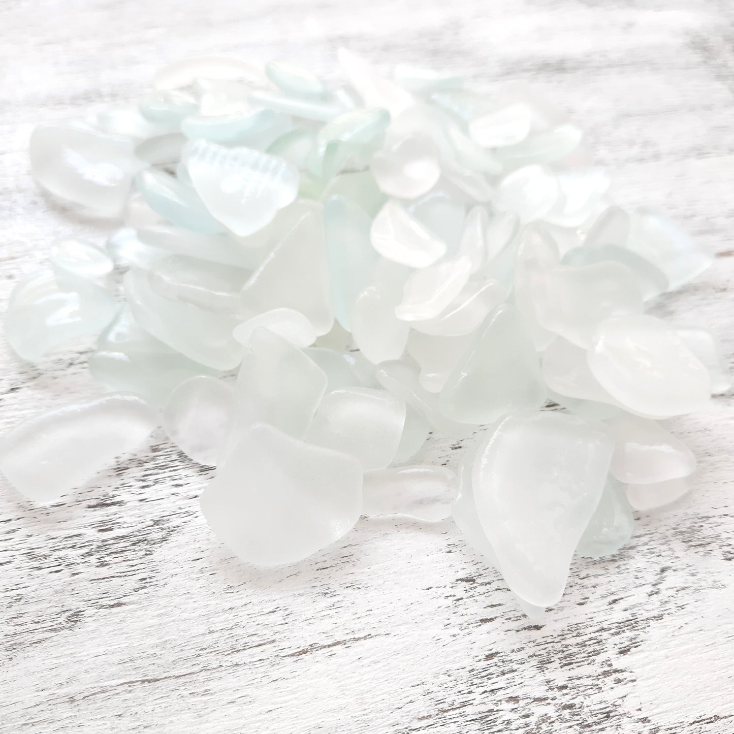 Bulk White Tiny/Small Genuine Sea Glass - Craft Quality